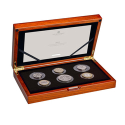 Set di 5 monete Regno Unito Rame-nichel 2023 Premium Proof Commemorative Coin