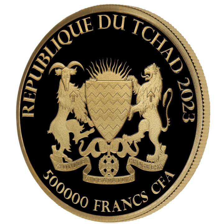 Chad: Toro y Oso Toro y Oso 1 oz Oro 2023