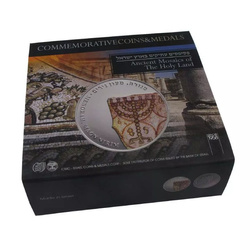 Menora colorată 1 oz argint 2012