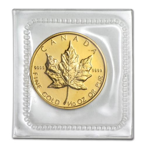 Maple Leaf 1/10 oz Gold 1997