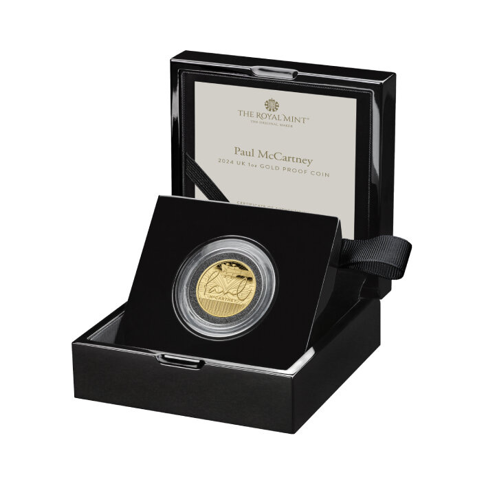 Paul McCartney 1 oz Gold 2024 Proof
