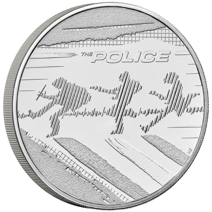 Poliția £5 Cupronichel 2023