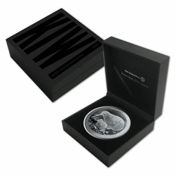Kiwi 1000 grammes d'argent 2022 Proof High Relief