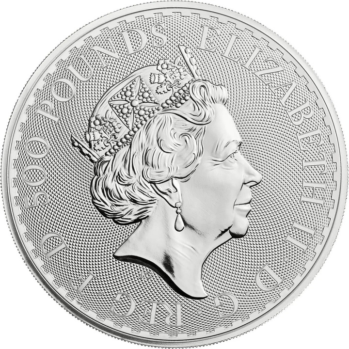 Britannia - Regina Elisabetta II 1000 grammi d'argento 2023