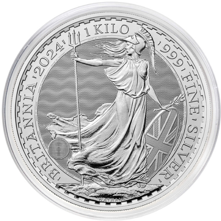 Britannia 1000 grams Silber 2024