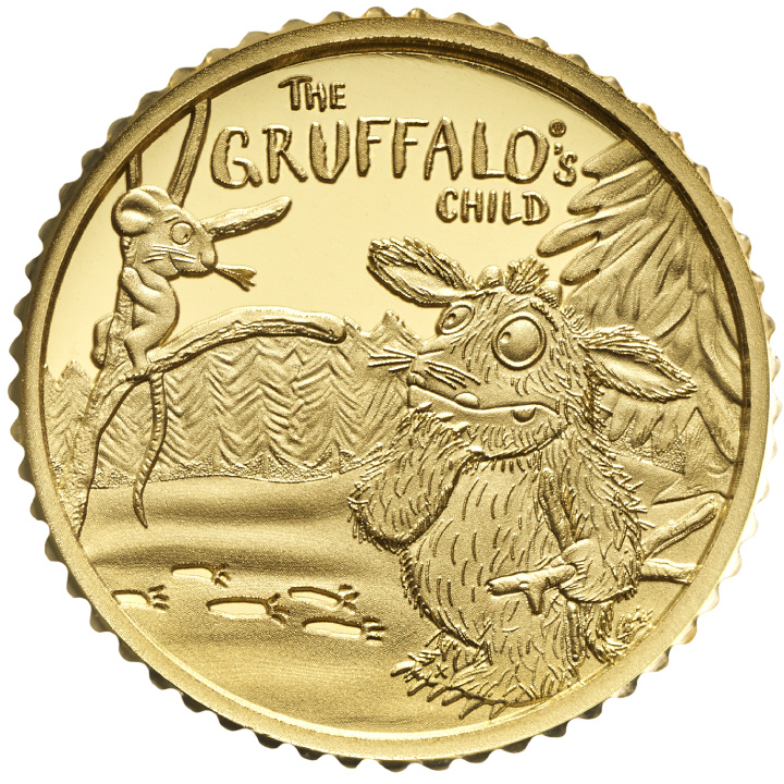 Il figlio del Gruffalo 1/40 oncia Oro 2024 Proof