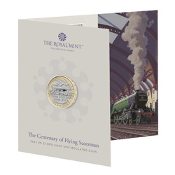 The Centenary of the Flying Scotsman 2 libry měďnikel 2023