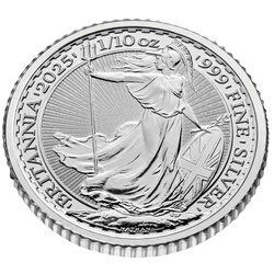 Britannia 1/10 oz Silber 2025