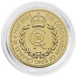 The Coronation of His Majesty King Charles III 1 oz Gold 2023 Coin
