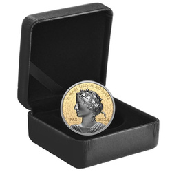 Canada: Peace Dollar 1 oncia d'oro 2024 Proof Ultra High Relief Plated Coin
