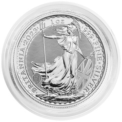 Couronnement Britannia 1 once d'argent 2023