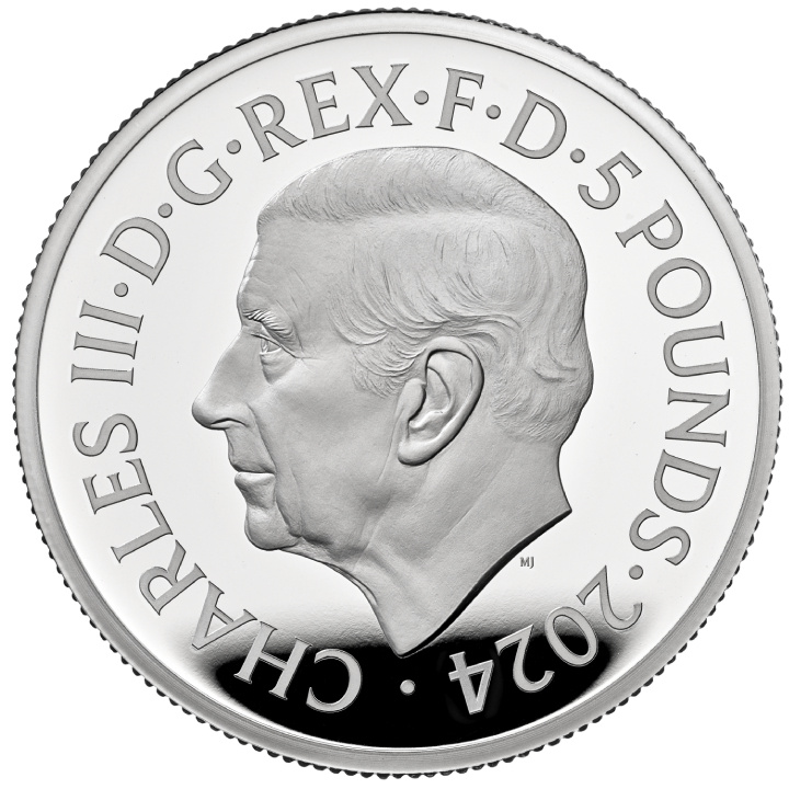 Buckingham Palace £5 Silver 2024 Proof Piedfort