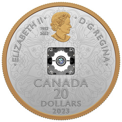 Canada : Sparkle of the Heart 20 plaqué argent 2023 Proof