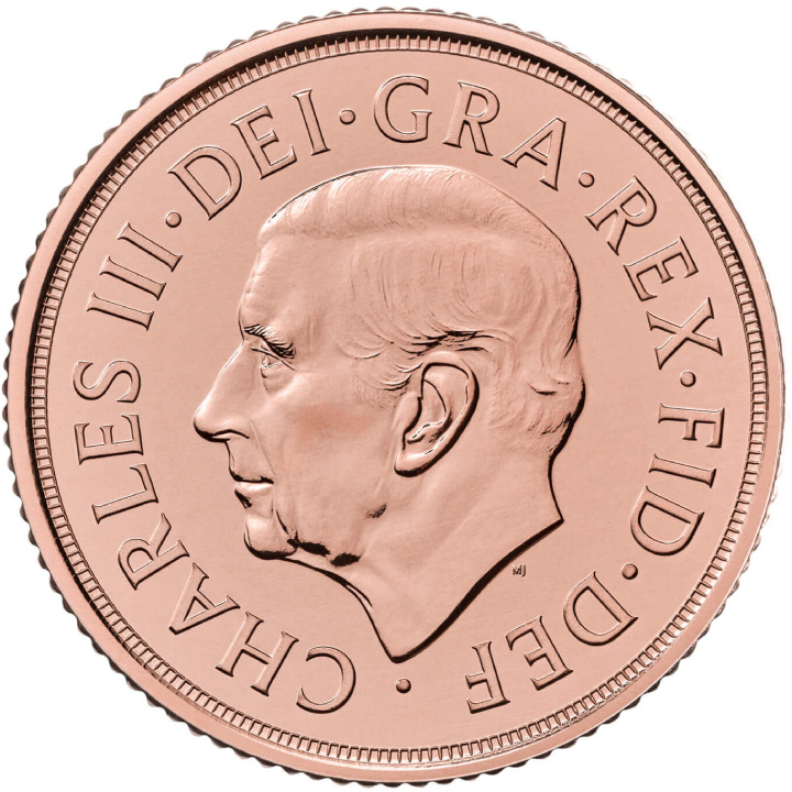 Reino Unido: Double Sovereign - Charles III 2024 Doble Soberano - Carlos III 2024
