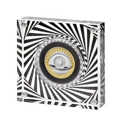 George Orwell £2 placcato oro Argento 2025 Proof