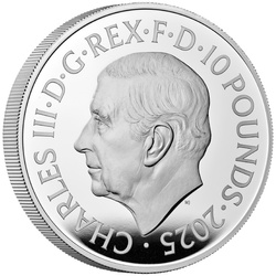 Royal Mint Lunar : Année du Serpent 5 onces d'argent 2025 Proof