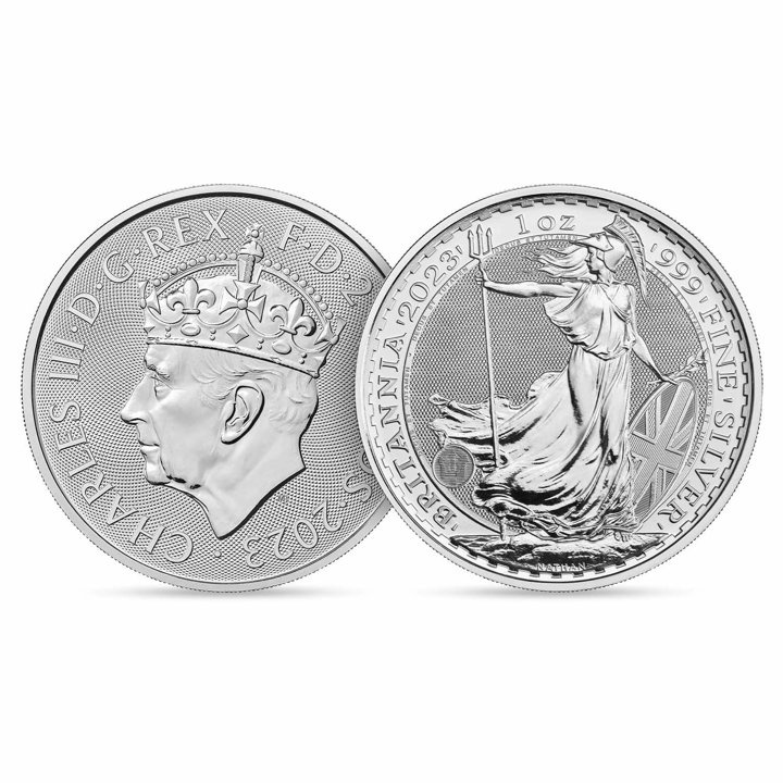 The Coronation Britannia 1 uncja Srebra 2023