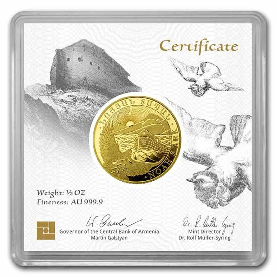 Noah's Ark 1/2 oz Gold 2022