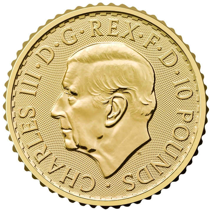 Gold Coin Britannia 1/10 oz Gold 2027