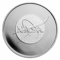 NASA Mesa Grande - Meatball Logo 1 oz Silver 2022