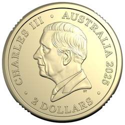 80 ans après : commémoration de la Seconde Guerre mondiale – pièce de 2 $ en bronze 2025, marque d’atelier « C »