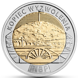 Découvrez la Pologne - Le Monticule de la Libération 5 zł 2019