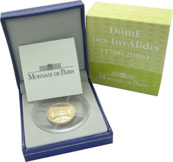 Kościół Inwalidów 1/4 uncji Złota 2006 Proof