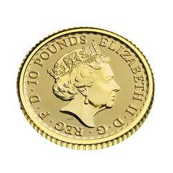 Britannia - Queen Elizabeth II 1/10 oz Oro 2023