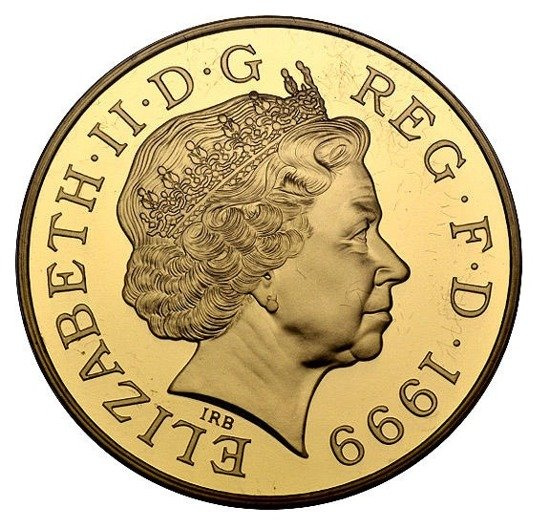 Millennium 39,94 grammes d'or 1999 Proof