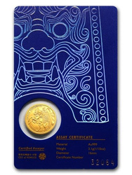 Chiwoo Cheonwang 1/10 oz Gold 2017 (Blau)