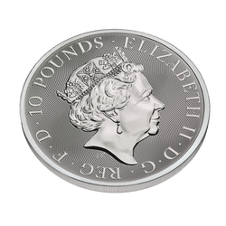 The Queen’s Beasts 2021: The White Horse of Hanover 10 oz Silver