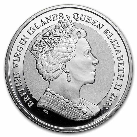 British Virgin Islands: Pegasus 1 uncja Srebra 2022