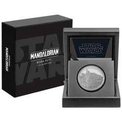 Niue: Star Wars The Mandalorian – Boba Fett 1 oz Silber 2022 Proof