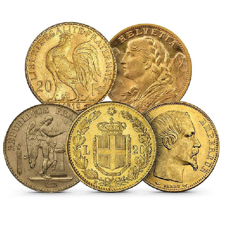 Moneta d'oro da 20 franchi - Anni vari