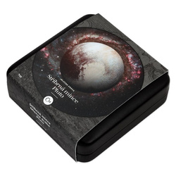 Niue: The Milky Way - Pluto kolorowany $1 Srebro 2022 Proof