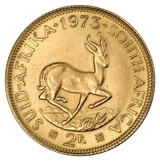 2 Rand 7,32 g Gold 1973