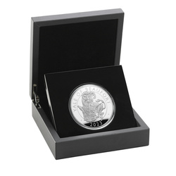 The Royal Tudor Beasts: The Yale of Beaufort 5 uncji Srebra 2023 Proof