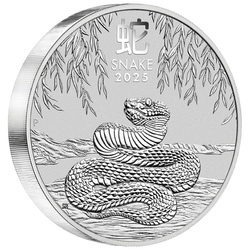 Perth Mint : Lunar III - Année du Serpent 5 onces d'argent 2025