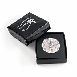 Tchad : ERS Horus 2 onces d'argent 2016 Proof Antiqued Coin