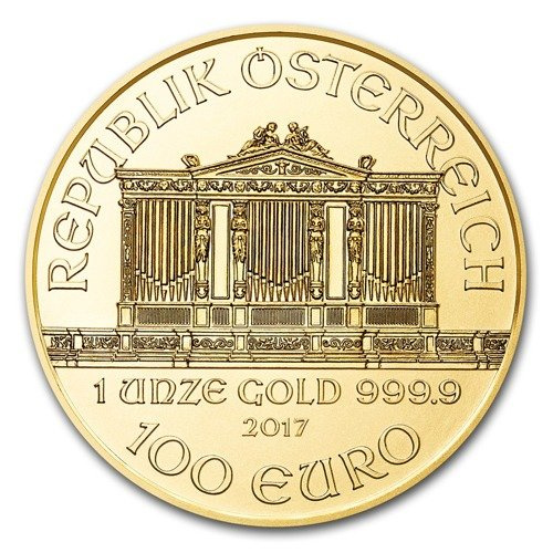 Wiedeński Filharmonik 1 uncja Złota 2018