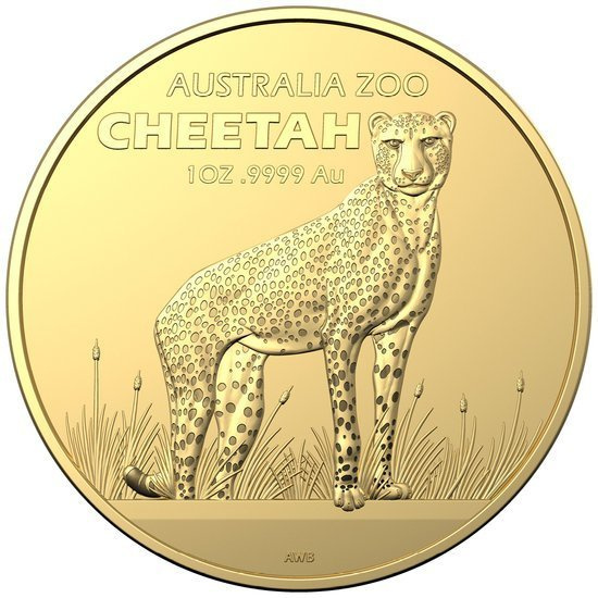 Australia Zoo: Cheetah 1 oz Oro 2021