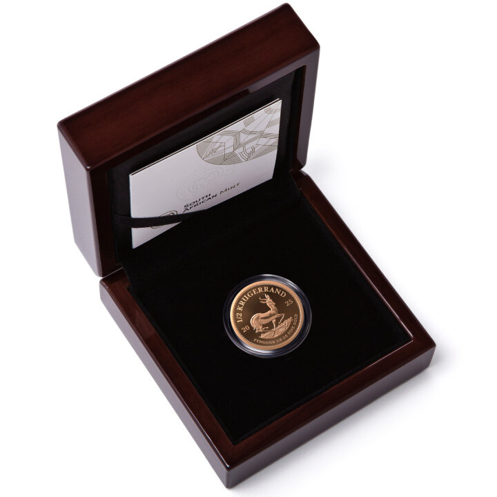 Krugerrand 1/2 oncia d'oro 2025 Proof
