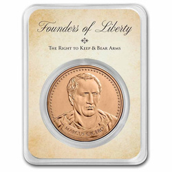 Founders of Liberty: Cicero - Keep & Bear Arms 1 oz Copper Slab