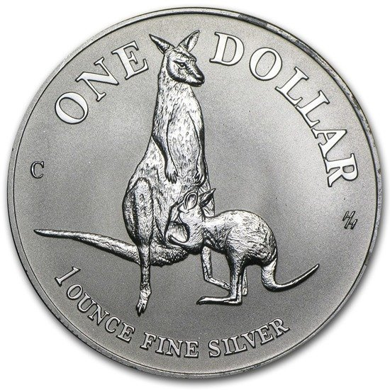 Canguro australiano 1 oncia d'argento 1996