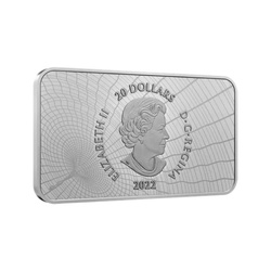 Canada: Canada’s Unexplained Phenomena - The Yukon Encounter colorato 1 oncia d'argento 2022 Proof