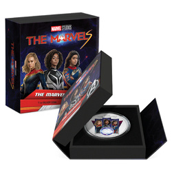 Niue: Marvel - The Marvels coloured 1 oz Silver 2023 Proof