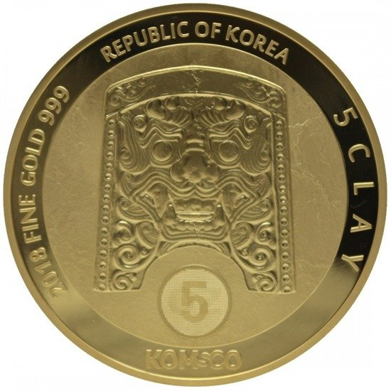 Chiwoo Cheonwang 5 uncji Złota 2018 Proof