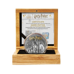 Niue: Harry Potter i Więzień Azkabanu 200 g Srebra 2025 High Relief Antiqued Coin