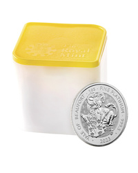 The Royal Tudor Beasts: The Yale Of Beaufort 1 oz Platinum 2023