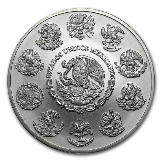 Diosa Mexicana de la Libertad 2 oz Plata 2008